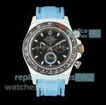 Swiss Clone Diw Rolex Quartz Carbon Cosmograph Daytona 4801 Men's Watch 